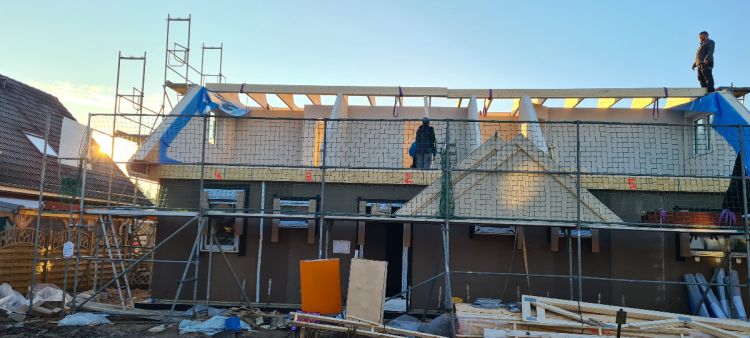 Fertighäuser - Bedachung